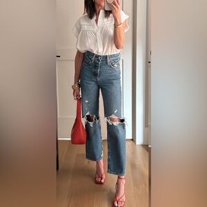 Levi's® Women's Ultra-High Rise Ribcage Straight Jeans - Feeling Seen 27